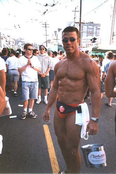White gym boy