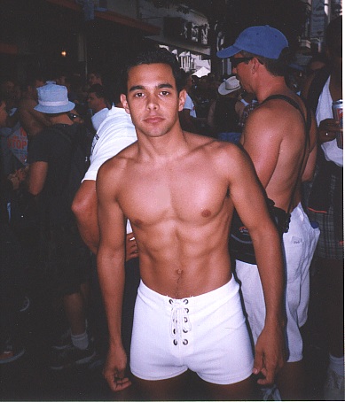 Hispanic party boy