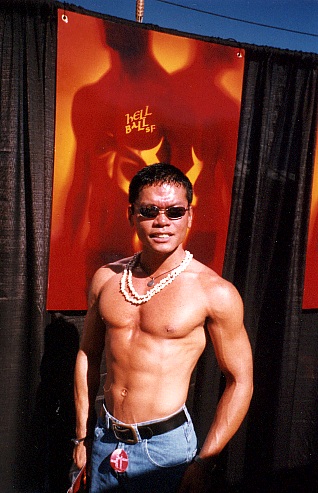 Asian party boy
